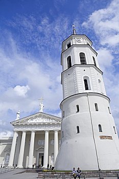 维尔纽斯,大教堂,老城,立陶宛