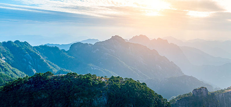 安徽黄山风光