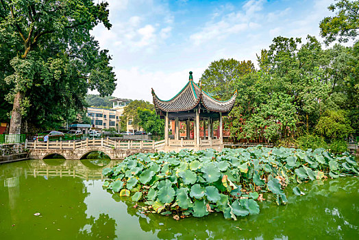 湖南长沙岳麓书院－吹香亭