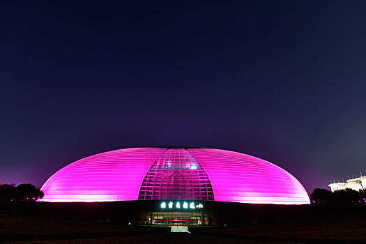 国家大剧院,星空