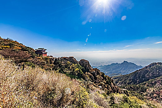 山东省泰安市泰山自然景观