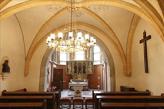 小教堂,方济各会修道院,格拉茨,施蒂里亚,奥地利,欧洲
