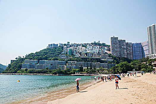 香港浅水湾海滨浴场