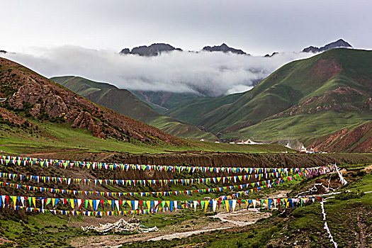 藏区民俗风光