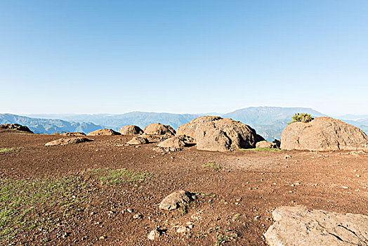 山顶地面