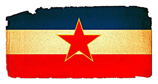 脏,旗帜,南斯拉夫