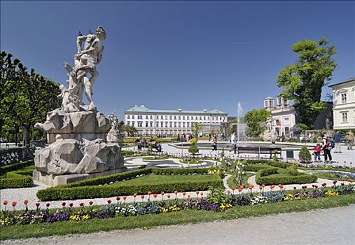 米拉贝尔,宫殿,萨尔茨堡,奥地利,欧洲