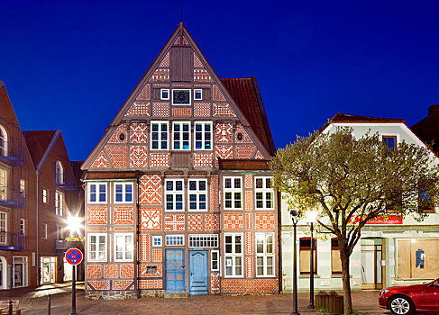 博物馆,地区性,历史,艺术,半木结构房屋,下萨克森,德国,欧洲