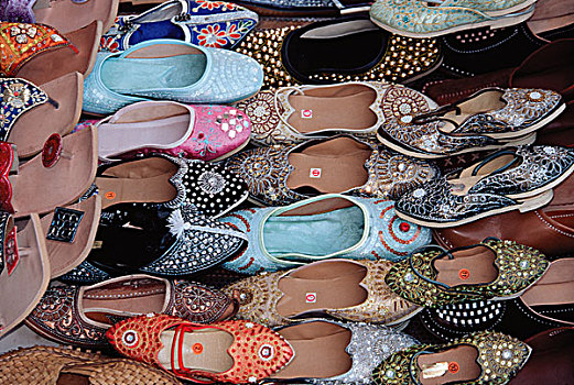 鞋,印度,市场