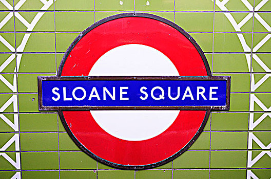 英格兰,伦敦,地铁,标识,瓷砖墙,室内,车站