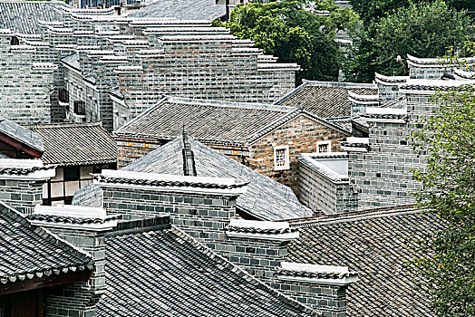 江西省赣州市客家民宅古建筑群建筑景观