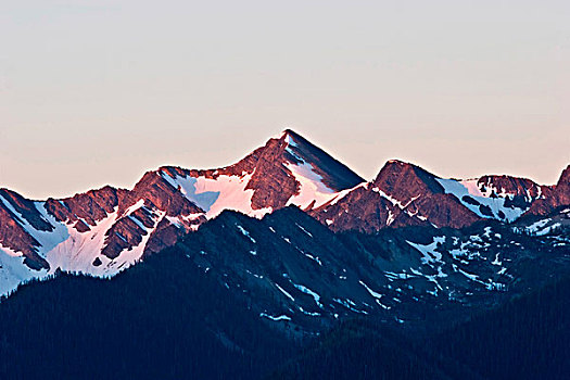 早晨,高山辉,霜,北瀑布国家公园,省立公园,不列颠哥伦比亚省,加拿大