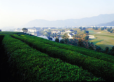 浙江富阳富春山店高尔夫球场