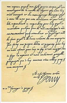 文字,法国,19世纪,二月,艺术家,亨利四世