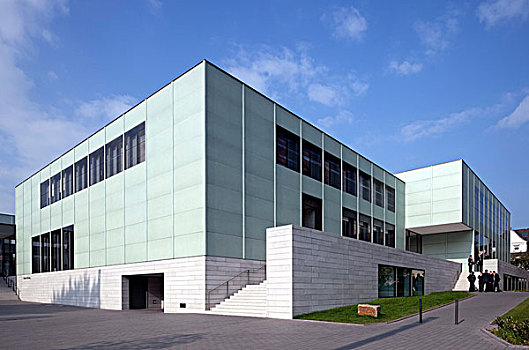 博物馆,新,建筑,设计,鲁尔区,北莱茵威斯特伐利亚,德国,欧洲