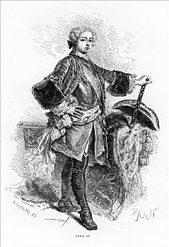路易十五,法国皇帝,艺术家