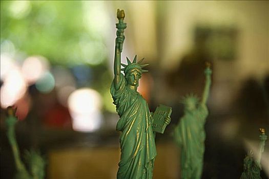 特写,仿制,自由女神像,纽约,美国