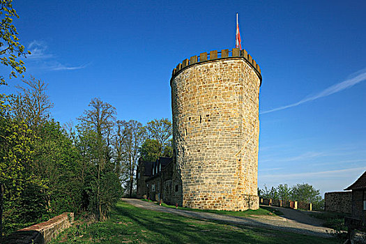 钟楼,城堡,德国