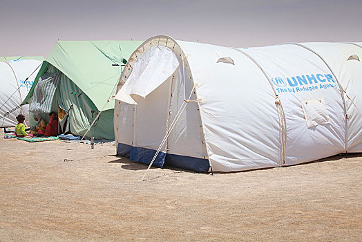 难民,露营,利比亚,内战,突尼斯,非洲