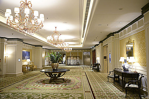 富力丽思卡尔顿酒店内景,广东广州天河区