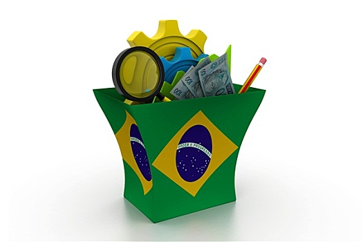 金融,分析,图表,数据,巴西