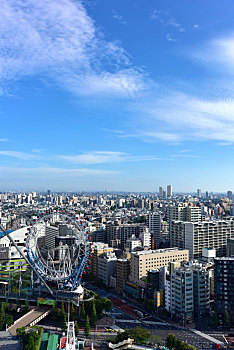 日本东京的文京区建筑