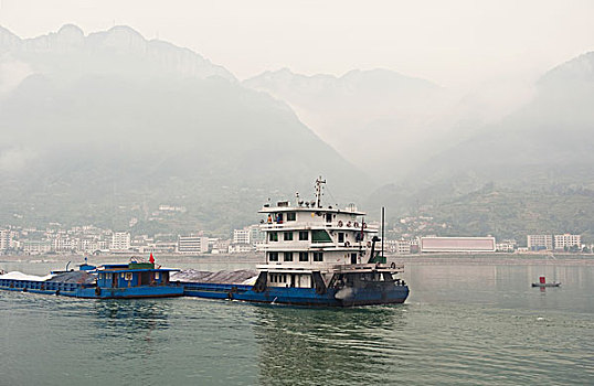船,扬子江,宜昌,湖北,中国