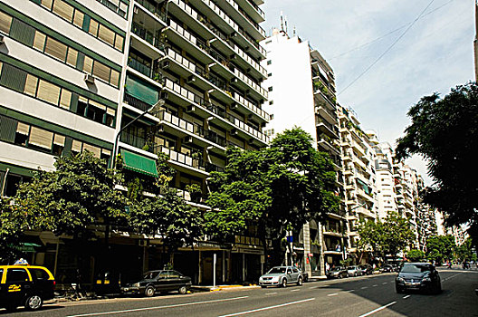 阿根廷,布宜诺斯艾利斯,雷科莱塔,高层建筑,公寓