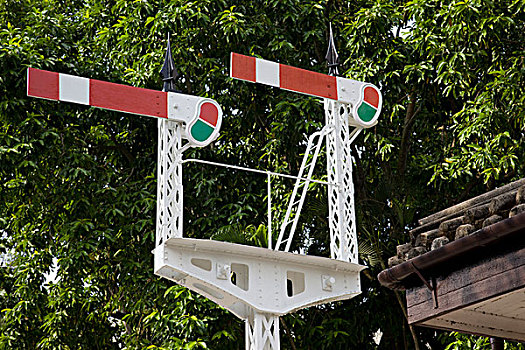 信号,柱子,香港,铁路,博物馆