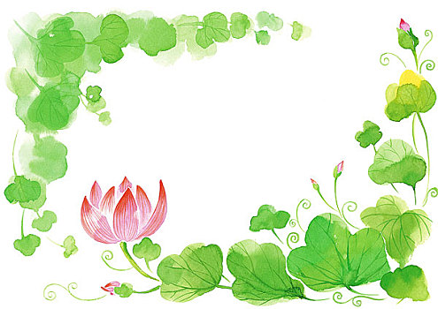 插畫,花