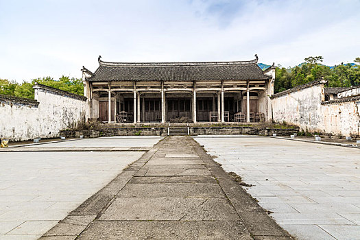 徽文化景区呈坎古村,中国安徽省黄山市徽州区呈坎