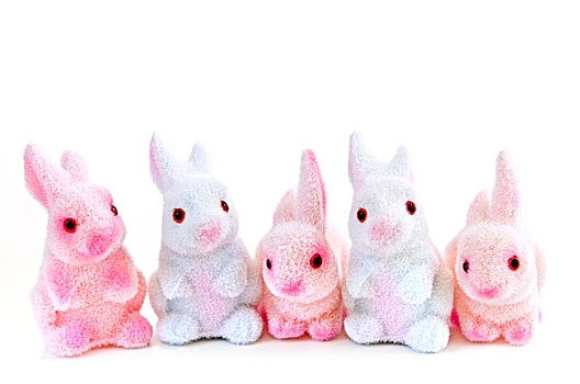 可爱,复活节兔子,玩具,隔绝