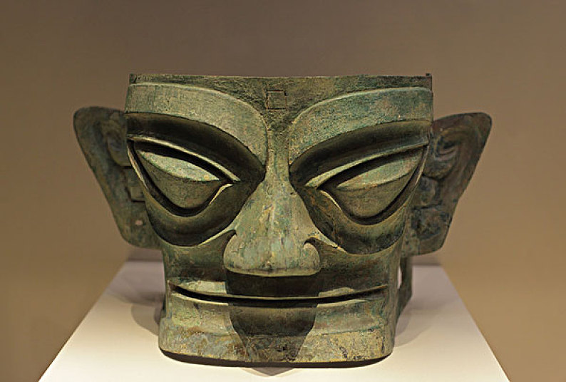 马王堆青铜器面具图片