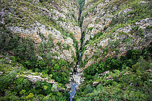 南非,齐齐卡马国家公园,峡谷