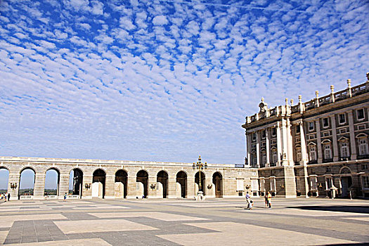 西班牙皇宫拱廊