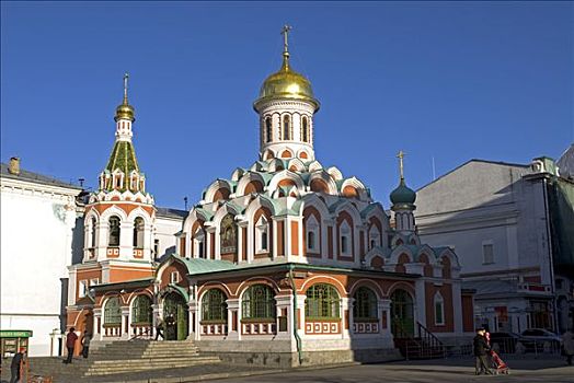 俄罗斯,莫斯科,红场,大教堂