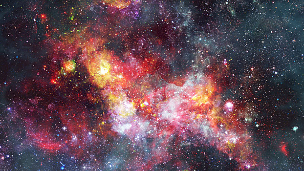 爆炸,鲜明,星云,图像,美国宇航局