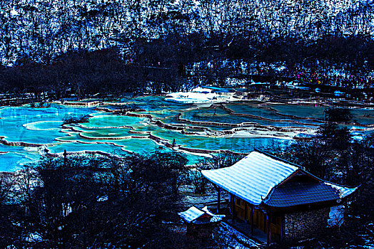 四川黄龙风景