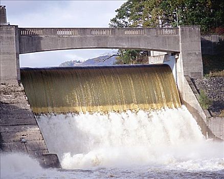 水,坝