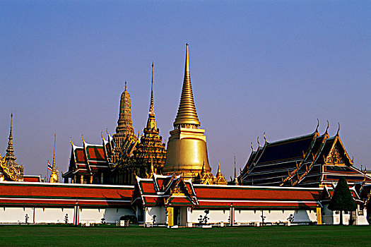 泰国,曼谷,玉佛寺,大皇宫