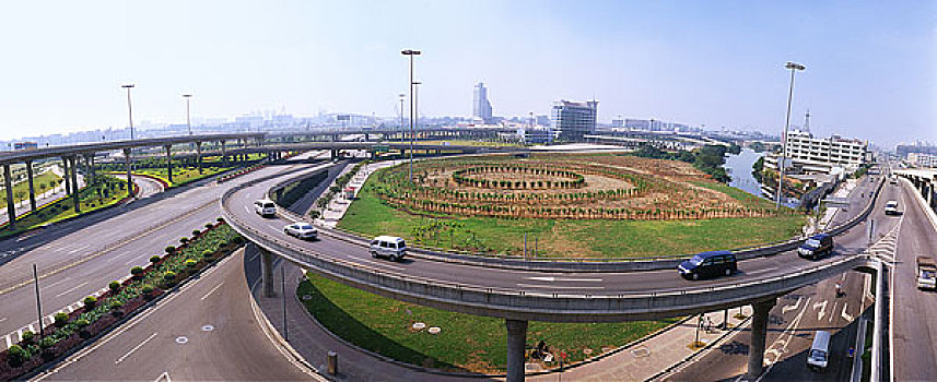 广州立交桥和公路
