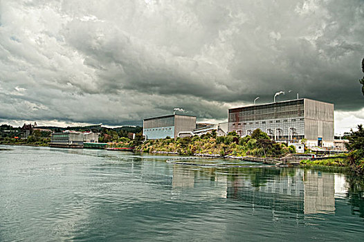 发电站,河,新西兰
