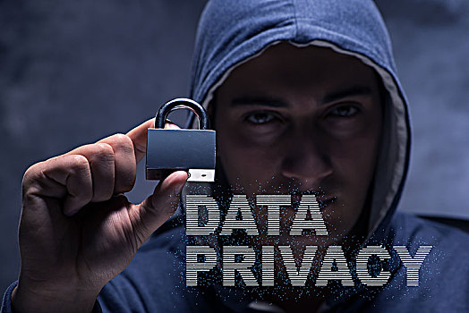 数据,隐秘,概念,黑客,盗窃,信息