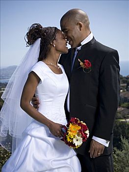 美国黑人,新婚夫妇