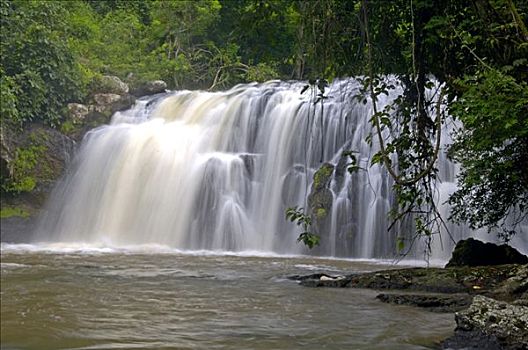 国家公园,泰国,瀑布