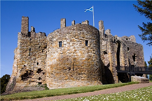 城堡,东洛锡安,苏格兰