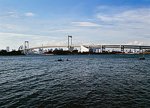 彩虹桥,东京,日本,亚洲