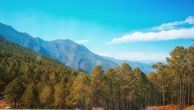 丽江泸沽湖风景区旅游照片