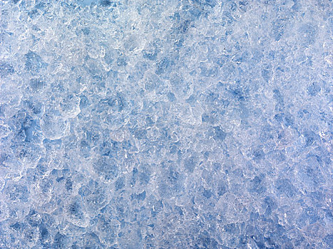碎冰,冰块,蓝色背景,背景
