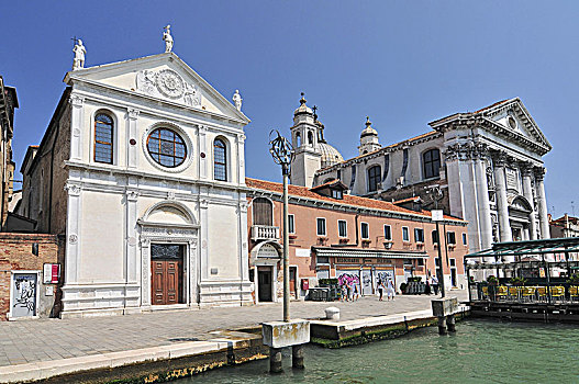 教堂,圣马利亚,罗萨里奥,威尼斯,意大利